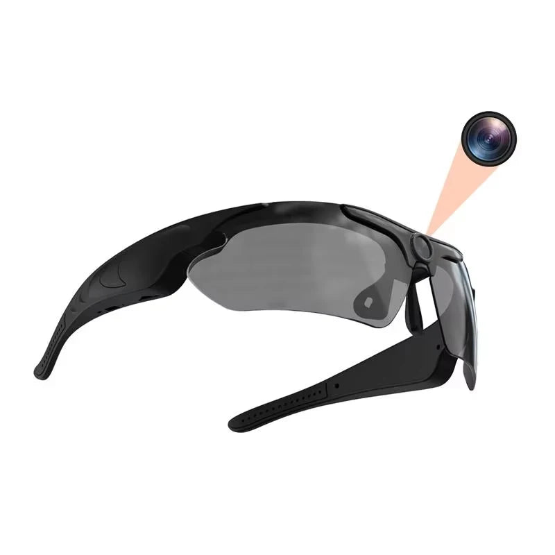Smart Glasses HD 1080P - Camera Audio Video Riding Recorder Camcorder Outdoor Sports Driving Glasses Action Camera New 2025