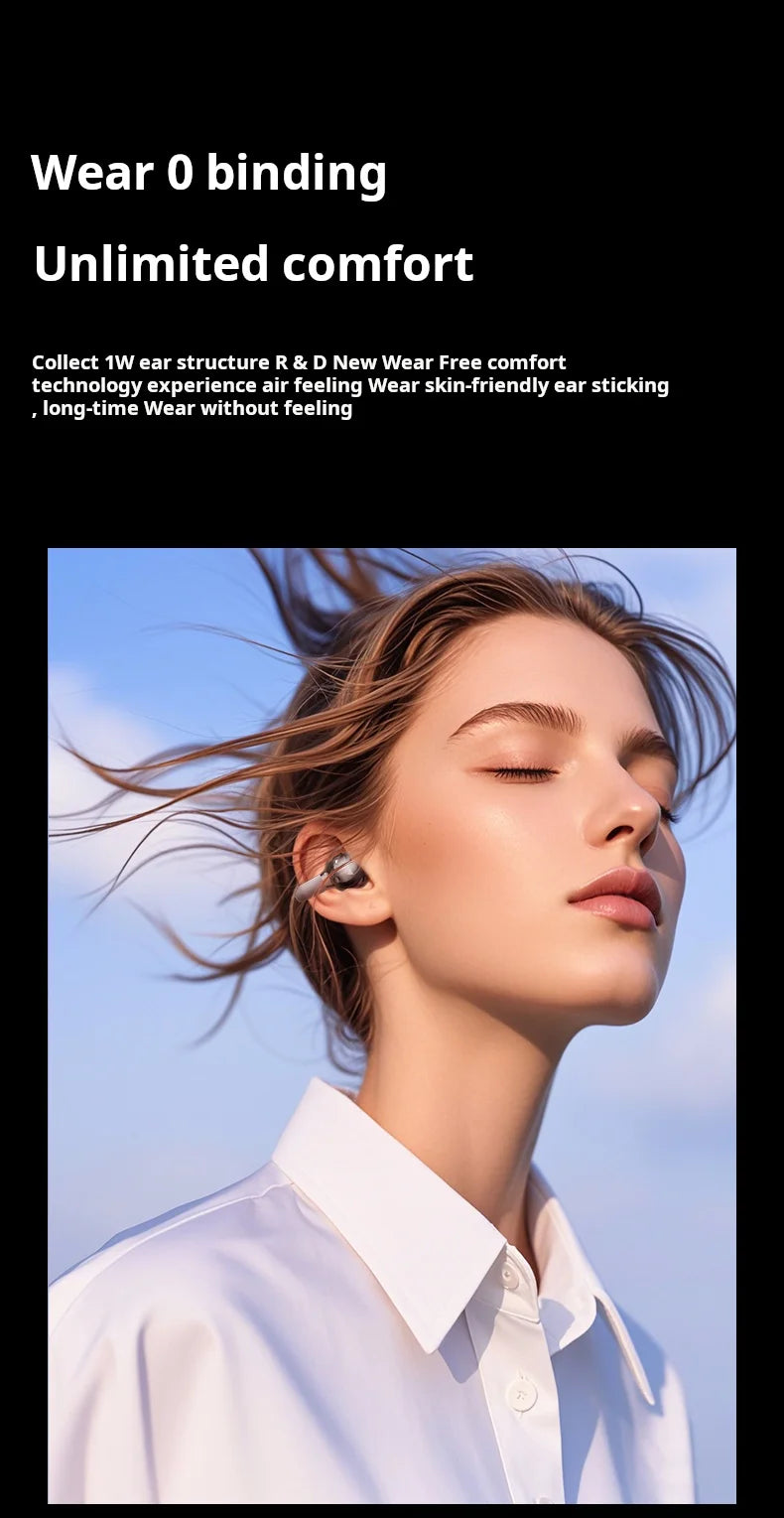 2025 New Smart AI Bluetooth Headset AI Intelligent Translation Full Color Smart Wireless Headset