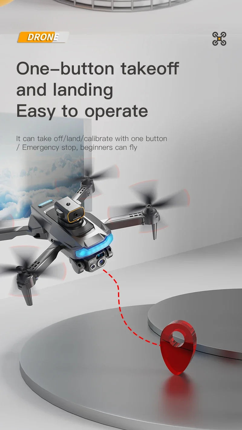 P15 Drone 4K Professional Camera 8K GPS HD Aerial Photography Dual-Camera Omnidirectional Obstacle Avoidance Drone