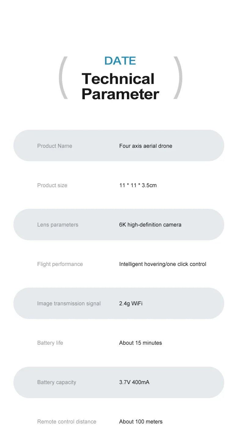 Drone V37 with Camera 8K HD Easy To Carry WiFi FPV Dron Pocket Rc Helicopter Quadcopter Family Toys Gift