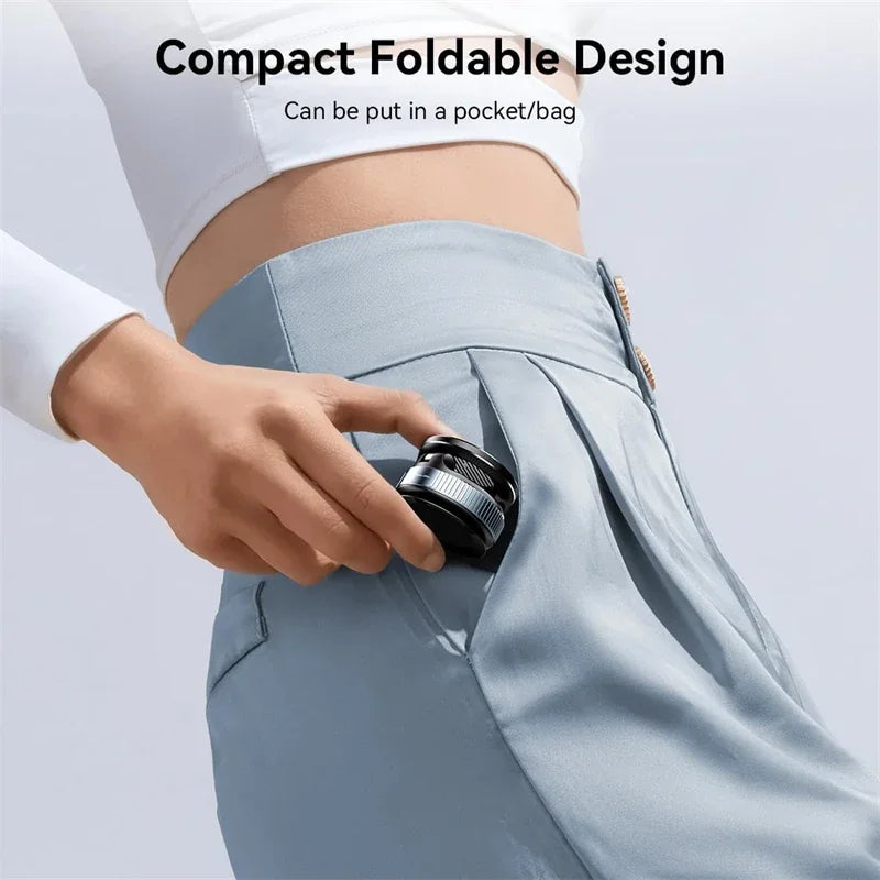 360° Adjustable Vacuum Suction Magnetic Bracket Car Phone Holder for Magsafe IPhone Samsung Foldable Magnet Mag Safe Stand Mount