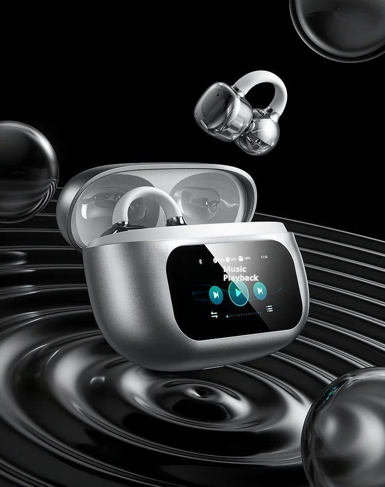 2025 New Smart AI Bluetooth Headset AI Intelligent Translation Full Color Smart Wireless Headset