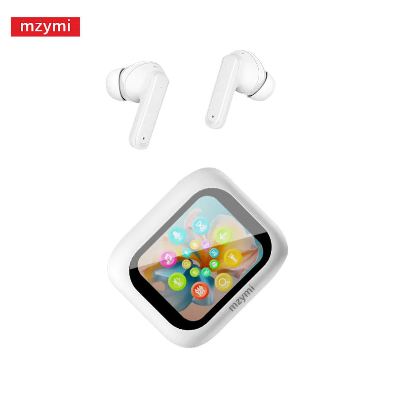 mzymi E18 Pro Bluetooth5.4 Headphones Noise Cancelling Gaming Headset Waterproof Sports Earphone TWS In Ear Earbuds For XIAOMI