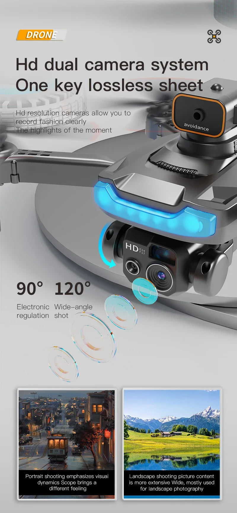 P15 Drone 4K Professional Camera 8K GPS HD Aerial Photography Dual-Camera Omnidirectional Obstacle Avoidance Drone