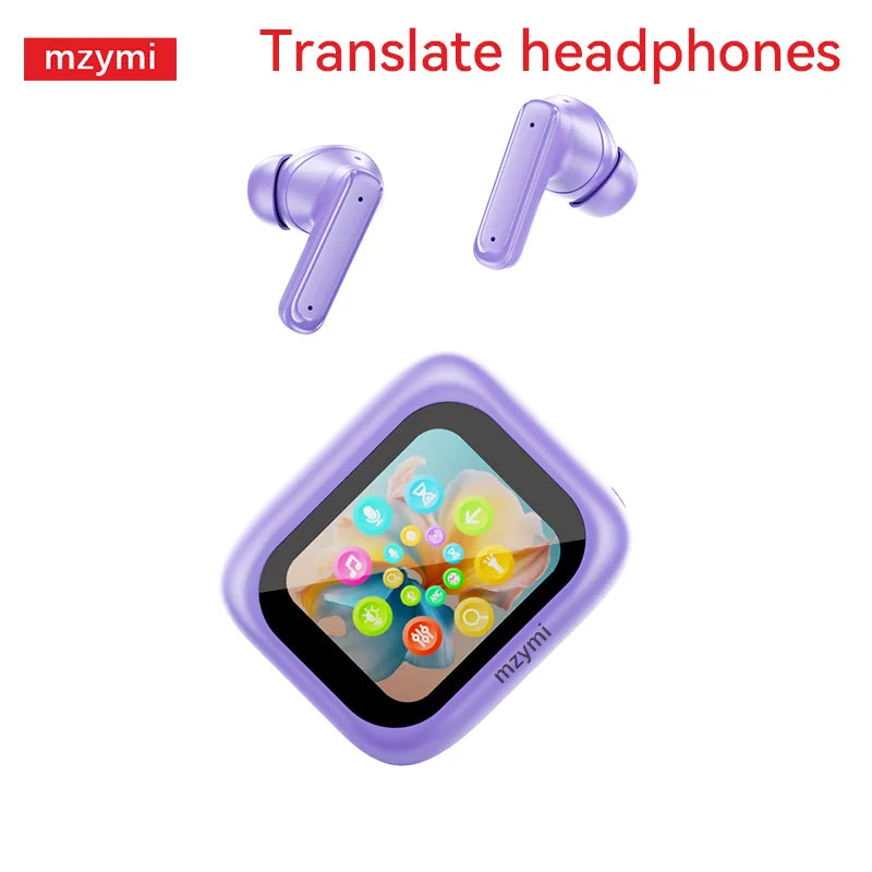 mzymi E18 Pro Bluetooth5.4 Headphones Noise Cancelling Gaming Headset Waterproof Sports Earphone TWS In Ear Earbuds For XIAOMI
