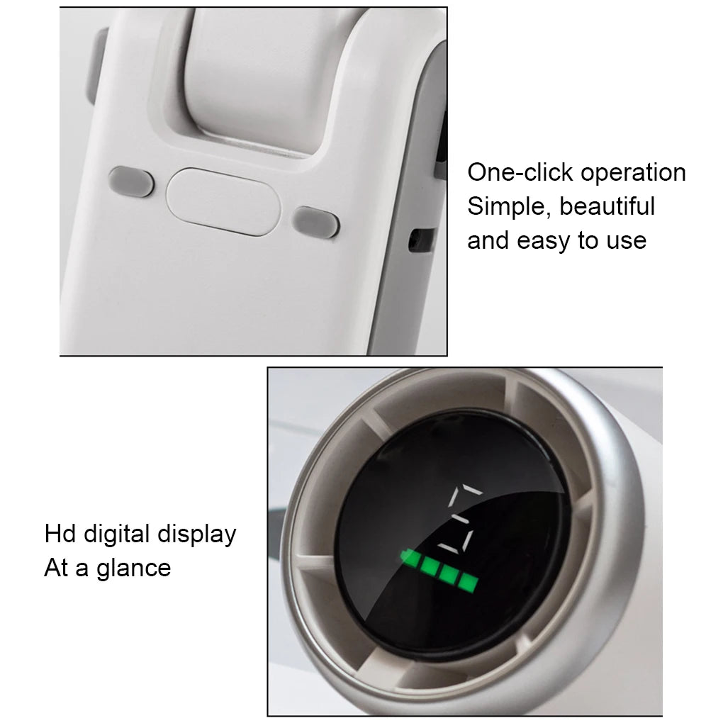 Rechargeable High Speed Turbo Fan Outdoor Portable Handheld Fan Hanging Neck Cooling Fan Mini Foldable Desktop Fan With Lanyard