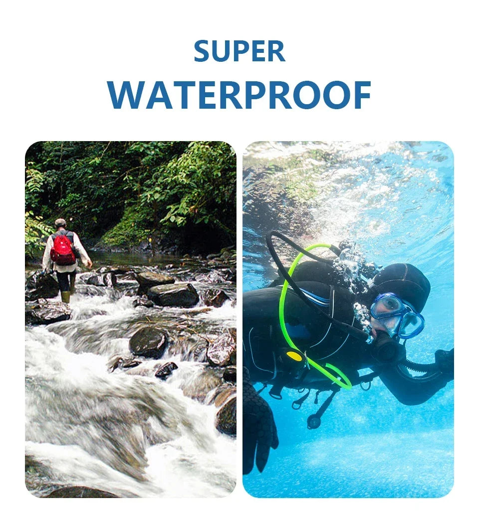 Pocket 4K Ultra HD Action Camera 270° Rotatable Vlog Wifi Mini Sports Cam Waterproof Case Helmet Travel Bicycle Driver Recorder