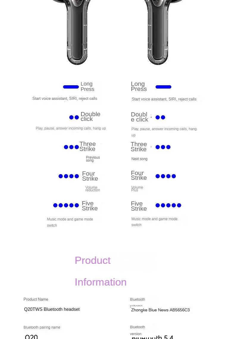 Air31 Max True Wireless Bluetooth Earphone Binaural Small In Ear Buds Sports Stereo Bass TWS Earbuds Sports Headset