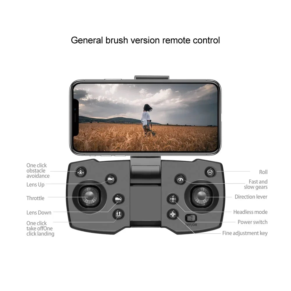 V168 Drone 8K 5G WIFI GPS Professional HD Aerial Photography DualCamera Omnidirectional Obstacle Avoidance Original
