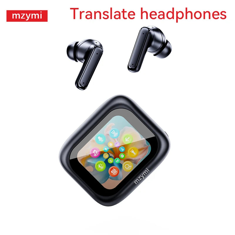 mzymi E18 Pro Bluetooth5.4 Headphones Noise Cancelling Gaming Headset Waterproof Sports Earphone TWS In Ear Earbuds For XIAOMI