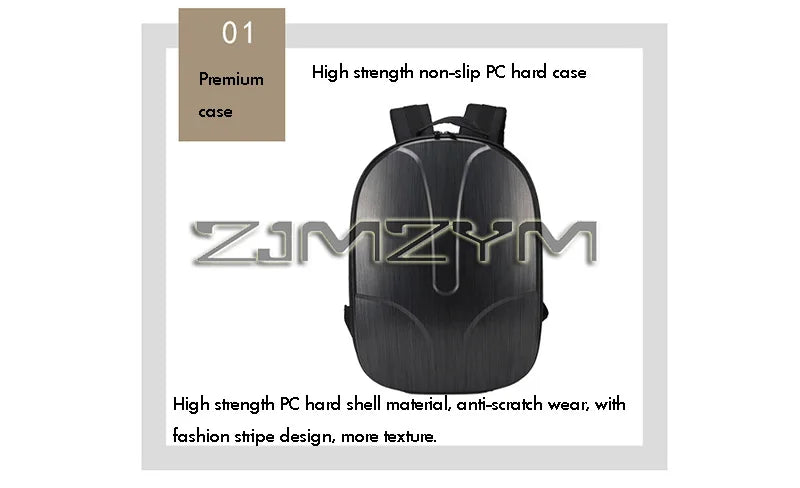 Drone Hardshell Backpack Waterproof Portable Double Shoulder Bag Outdoor Travel Handbag For Storage Drone Accessories