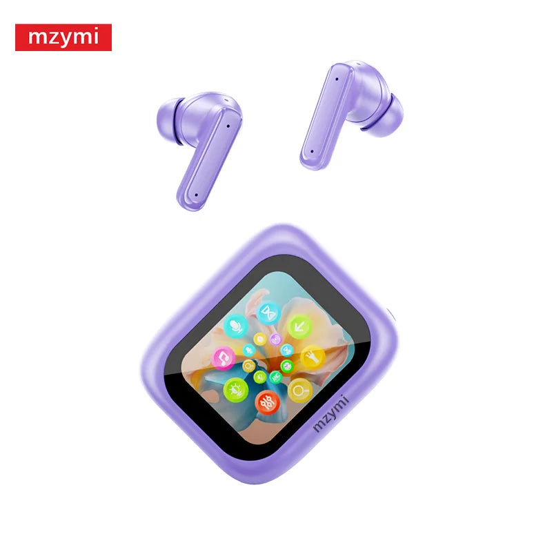 mzymi E18 Pro Bluetooth5.4 Headphones Noise Cancelling Gaming Headset Waterproof Sports Earphone TWS In Ear Earbuds For XIAOMI