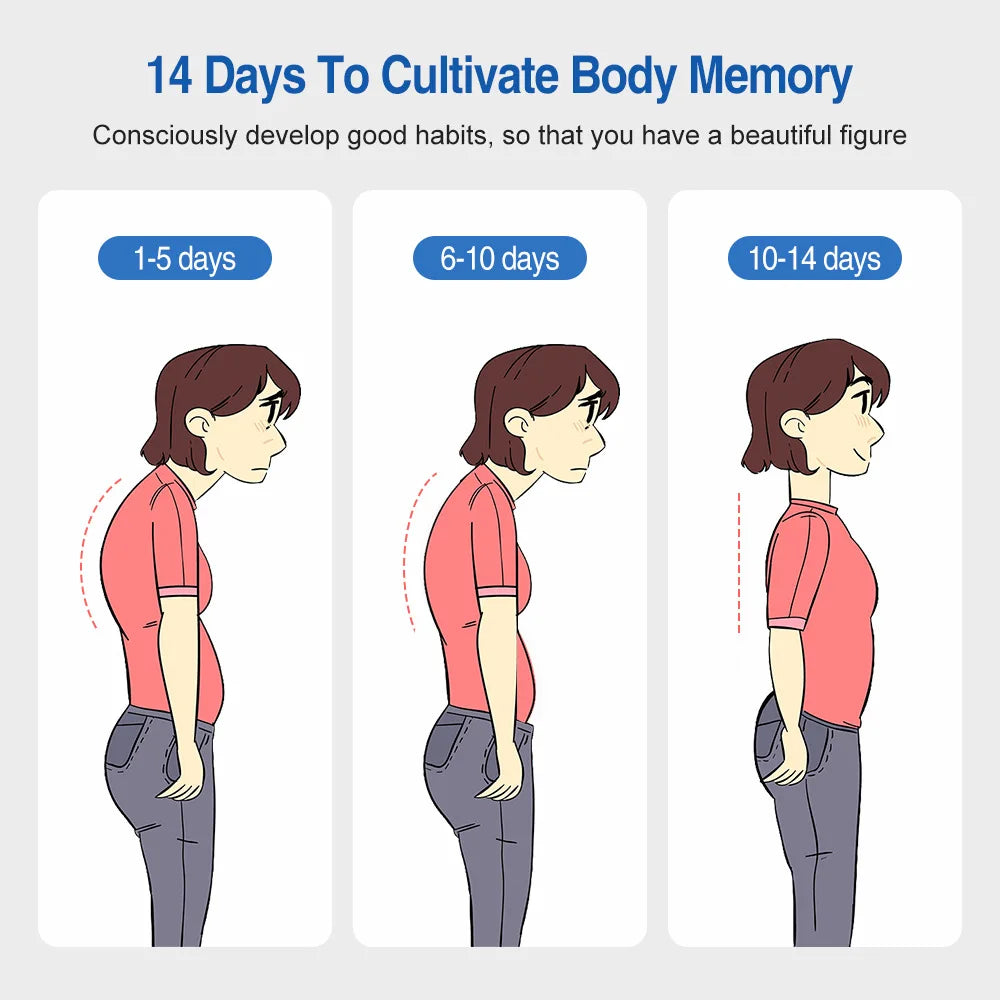 Intelligent Vibration Reminder Posture Corrector Anti Hunchback Belt Preventing Myopia Hunchback Device For Adult Child