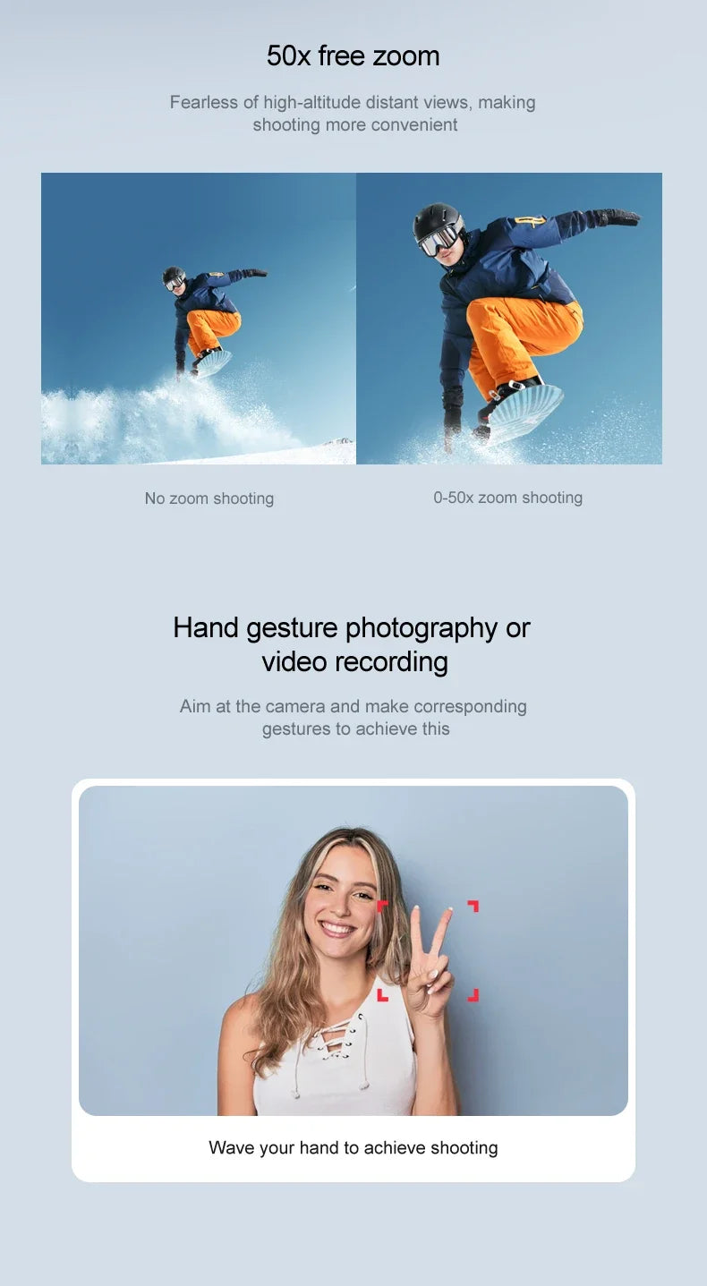 Drone V37 with Camera 8K HD Easy To Carry WiFi FPV Dron Pocket Rc Helicopter Quadcopter Family Toys Gift