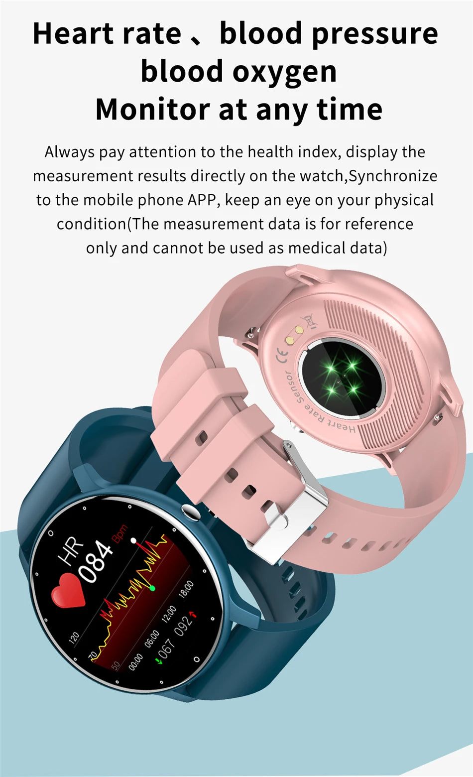 Smart Watch Men Full Touch Screen Sport Fitness Watch IP67 Waterproof Bluetooth For Android ios smartwatch Men+box