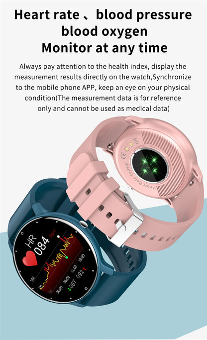 Smart Watch Men Full Touch Screen Sport Fitness Watch IP67 Waterproof Bluetooth For Android ios smartwatch Men+box