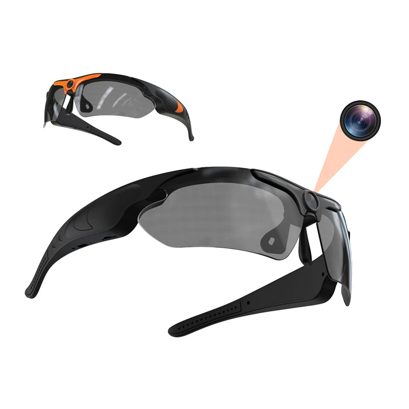 Smart Glasses HD 1080P - Camera Audio Video Riding Recorder Camcorder Outdoor Sports Driving Glasses Action Camera New 2025