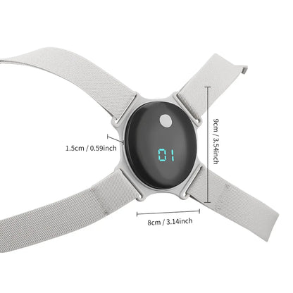 Intelligent Vibration Reminder Posture Corrector Anti Hunchback Belt Preventing Myopia Hunchback Device For Adult Child