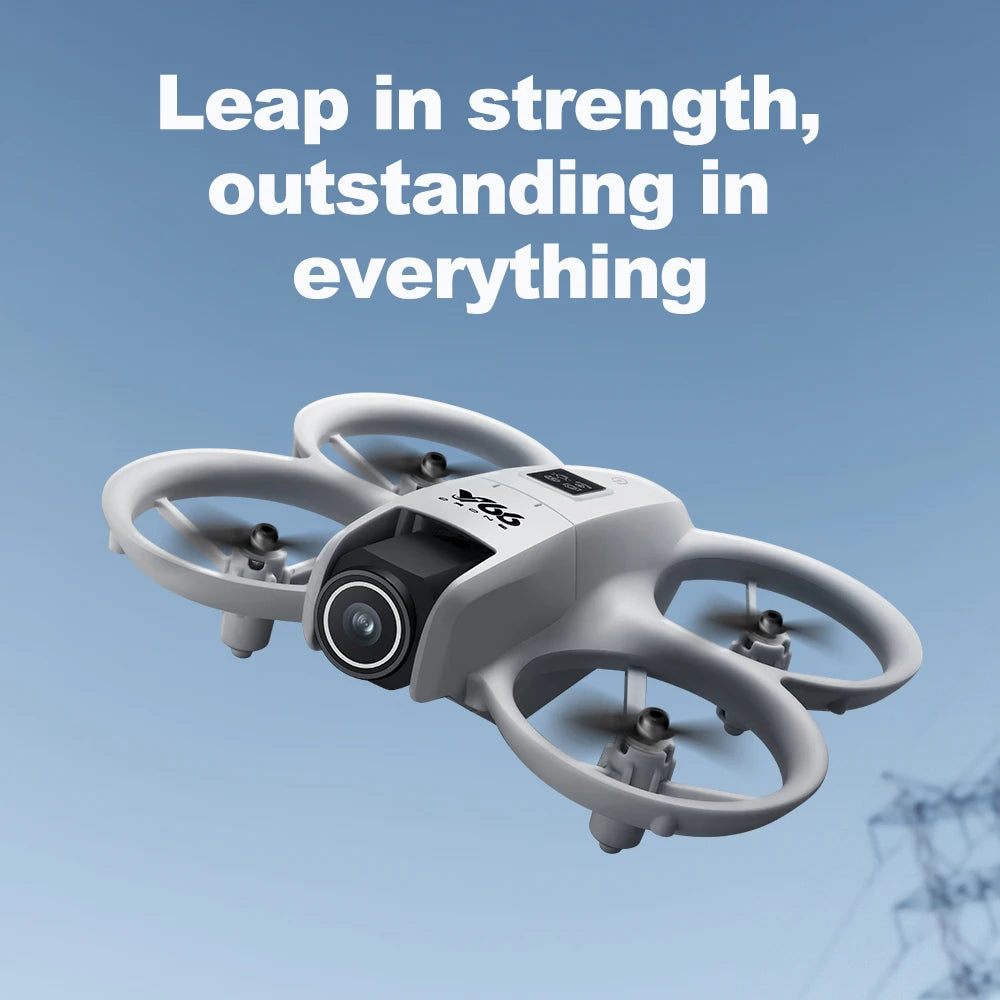 V66 Drone 4K Profesional Dual Camera Headless Mode Obstacle Avoidance WiFi FPV Dron 360° Flip RC Quadcopter Toys for Kids