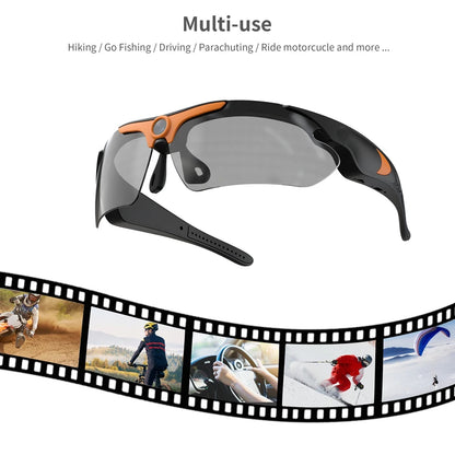 Smart Glasses HD 1080P - Camera Audio Video Riding Recorder Camcorder Outdoor Sports Driving Glasses Action Camera New 2025