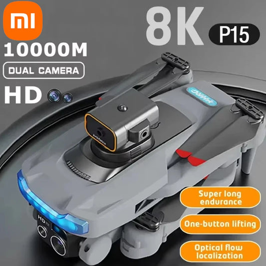 P15 Drone 4K Professional Camera 8K GPS HD Aerial Photography Dual-Camera Omnidirectional Obstacle Avoidance Drone