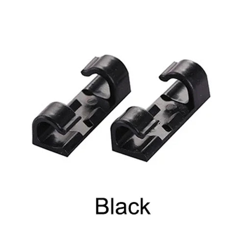 Wire Cable Management Organizer Desktop & Workstation Cord Clips Management Holder Data Telephone Line Cable Winder Sleeve