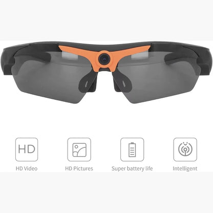 Smart Glasses HD 1080P - Camera Audio Video Riding Recorder Camcorder Outdoor Sports Driving Glasses Action Camera New 2025