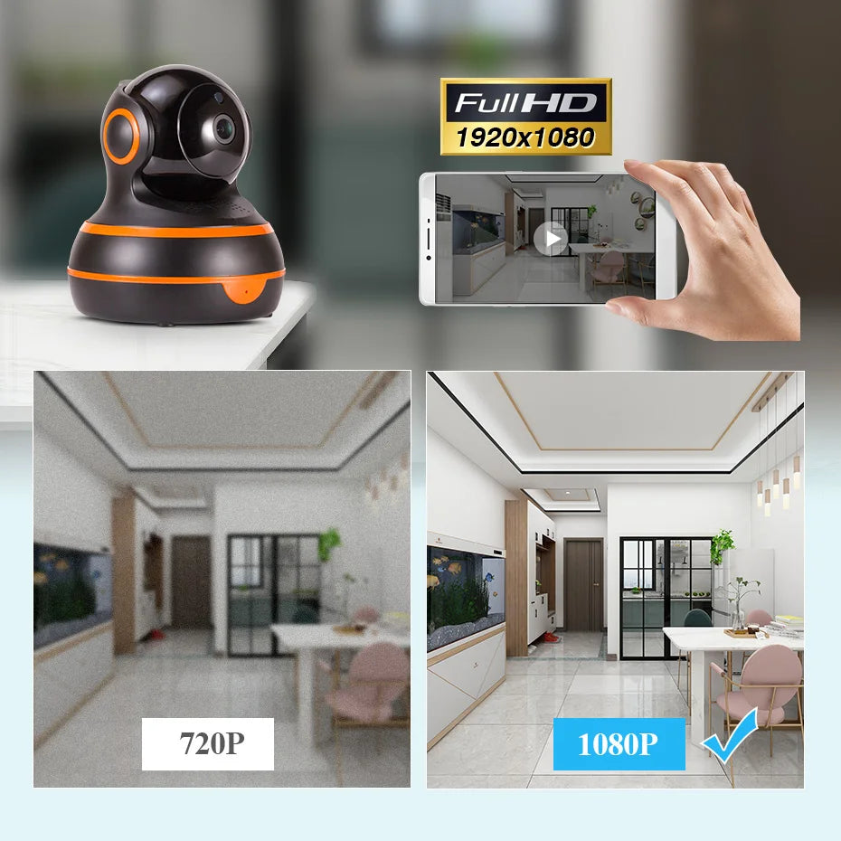 KERUI Tuya Smart 1080P 2MP HD PTZ WIFI IP Camera Indoor Home Security CCTV Surveillance Video Camera