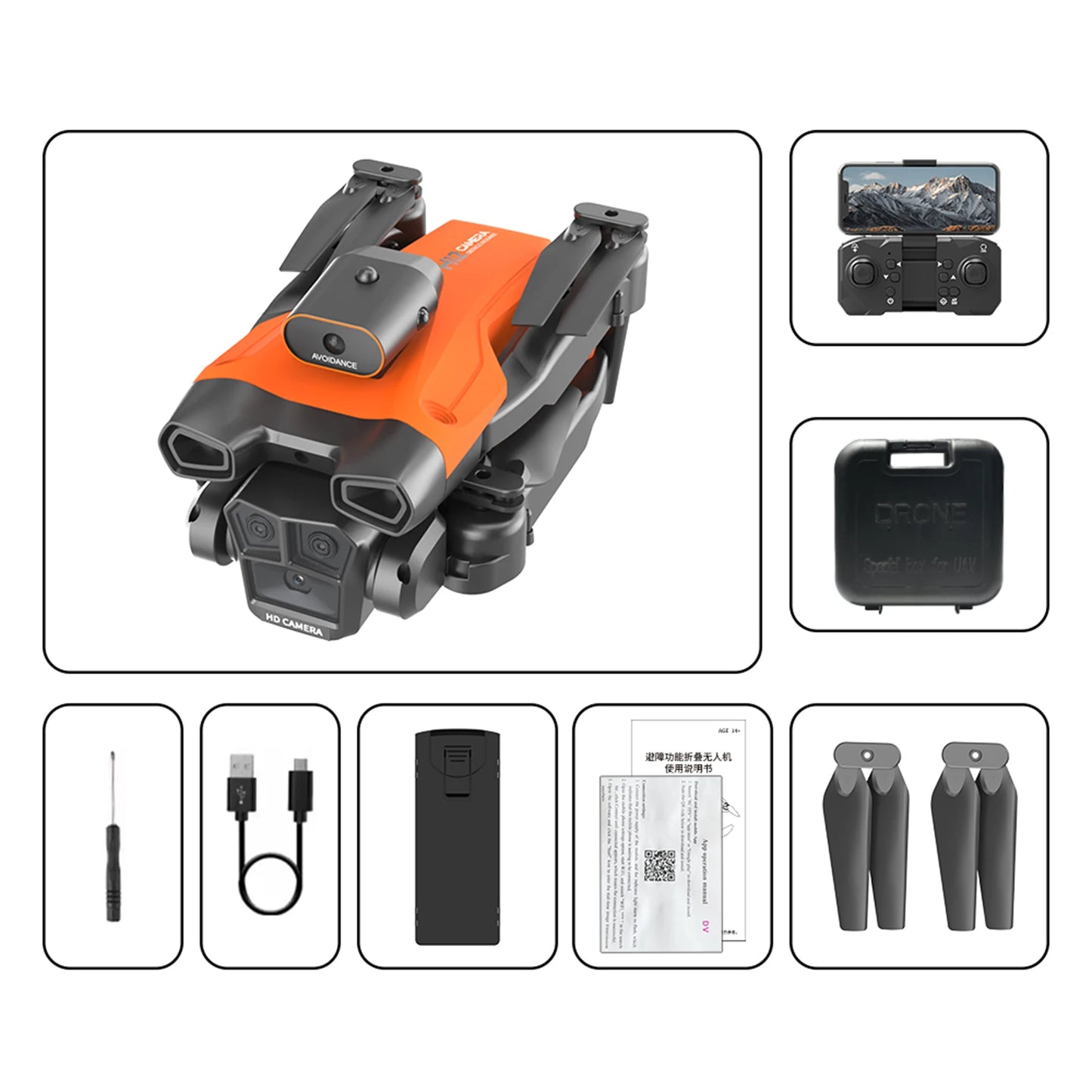 Aether 3 Vision Pro – Triple-Camera Cinematic Drone 🔴 Limited Stock • Only a Few Units Left – Order Today!