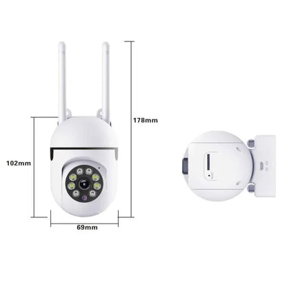 Solar Camera Wifi IP Camera Outdoor Wired Security Surveillance Smart home 100W AI Human Tracking Two Way Audio Night Color Cam