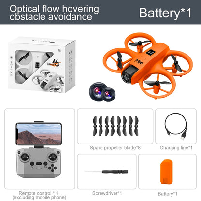 V66 Drone 4K Profesional Dual Camera Headless Mode Obstacle Avoidance WiFi FPV Dron 360° Flip RC Quadcopter Toys for Kids