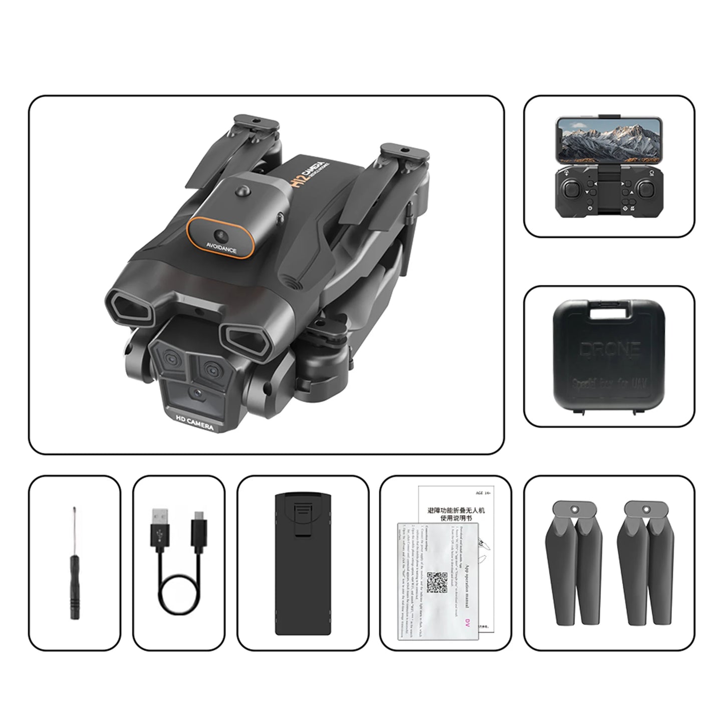 Aether 3 Vision Pro – Triple-Camera Cinematic Drone 🔴 Limited Stock • Only a Few Units Left – Order Today!