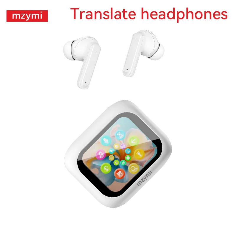 mzymi E18 Pro Bluetooth5.4 Headphones Noise Cancelling Gaming Headset Waterproof Sports Earphone TWS In Ear Earbuds For XIAOMI