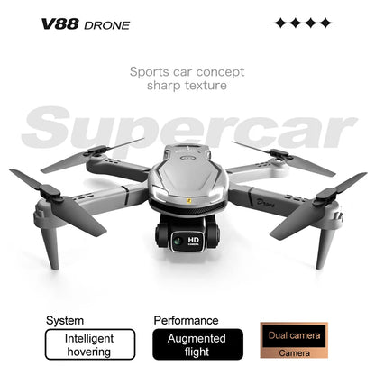 V88 Drone 8K 5G GPS FPV Professional HD Aerial Photography Remote Control Aircraft HD Camera Quadcopter Toys Drone